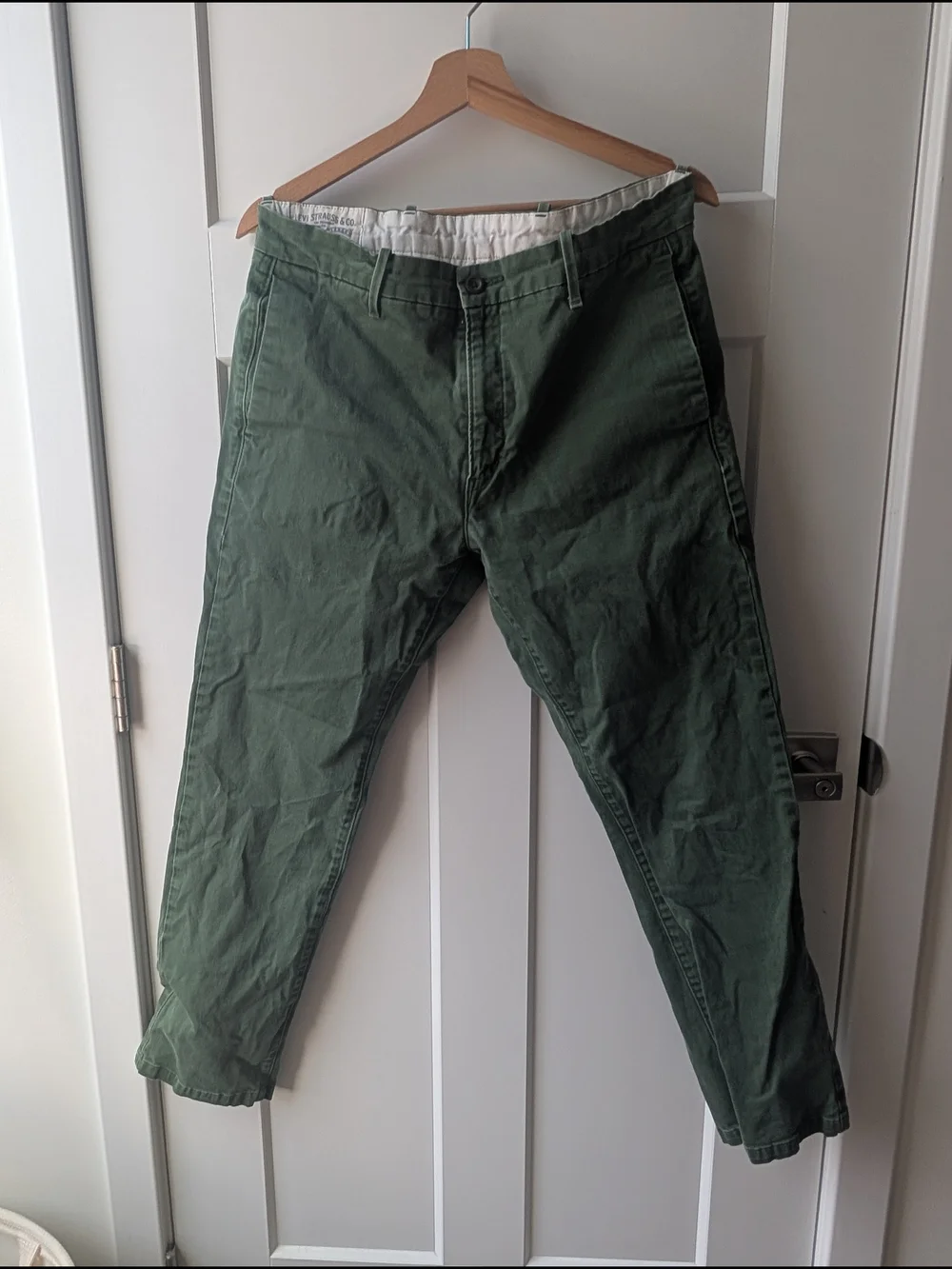 Levi's Olive Green Men's Chinos